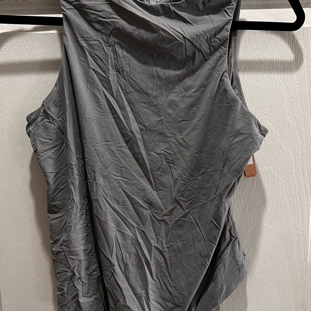 SKIMS Women's Gray Bodysuit - Gunmetal